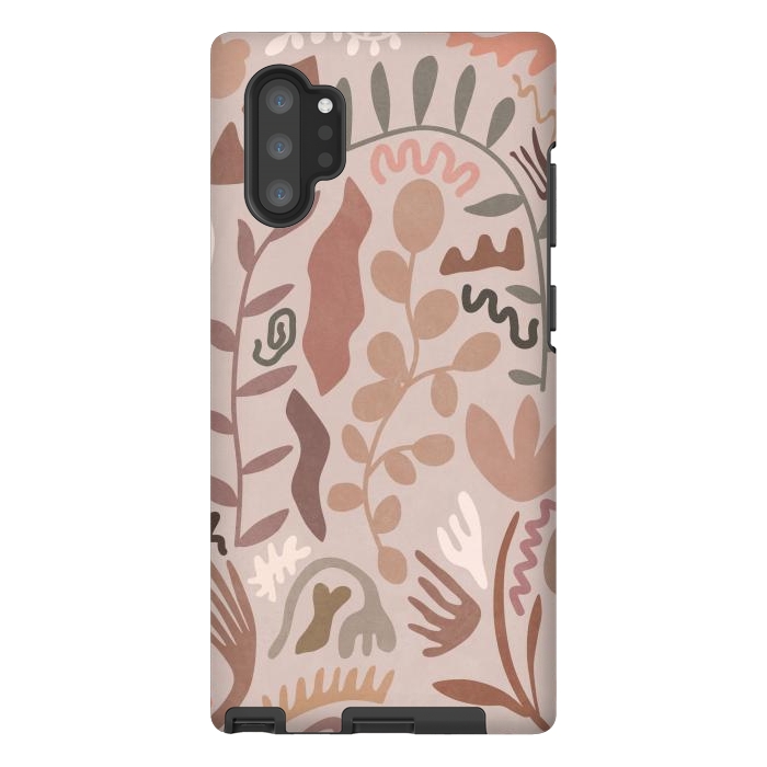 Galaxy Note 10 plus StrongFit Blush Flora III by amini54