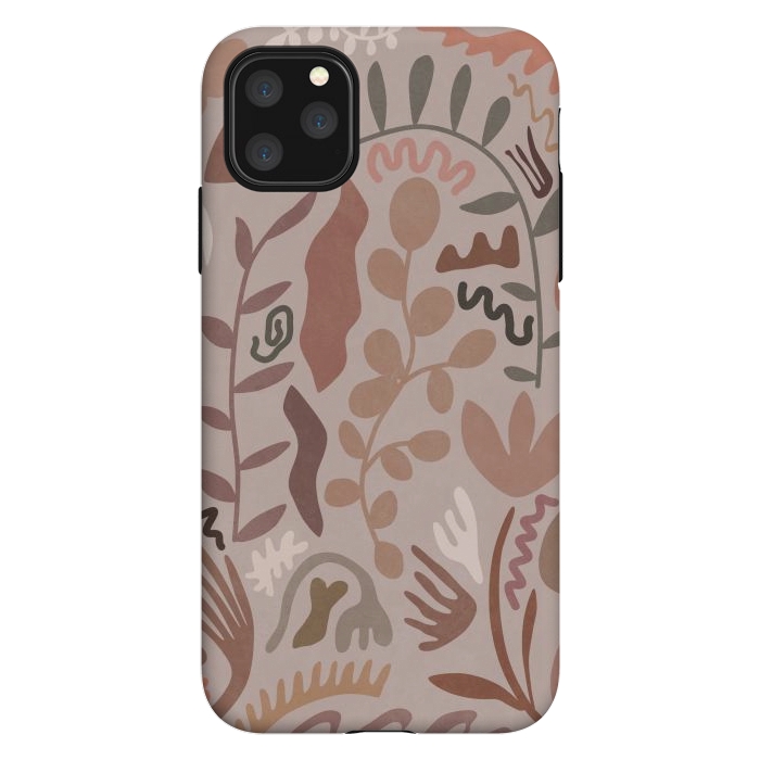 iPhone 11 Pro Max StrongFit Blush Flora III by amini54