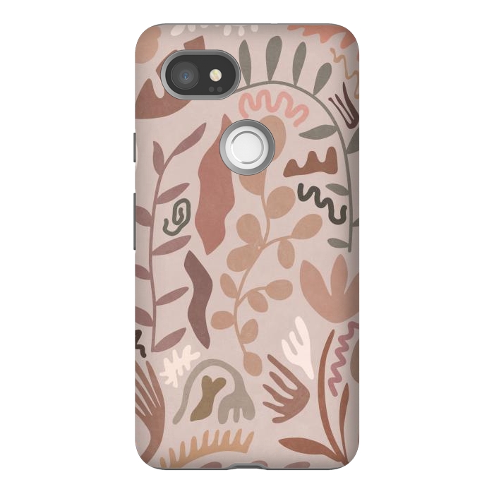 Pixel 2XL StrongFit Blush Flora III by amini54