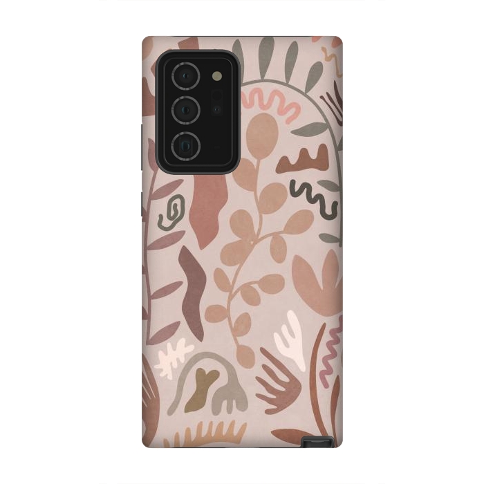 Galaxy Note 20 Ultra StrongFit Blush Flora III by amini54