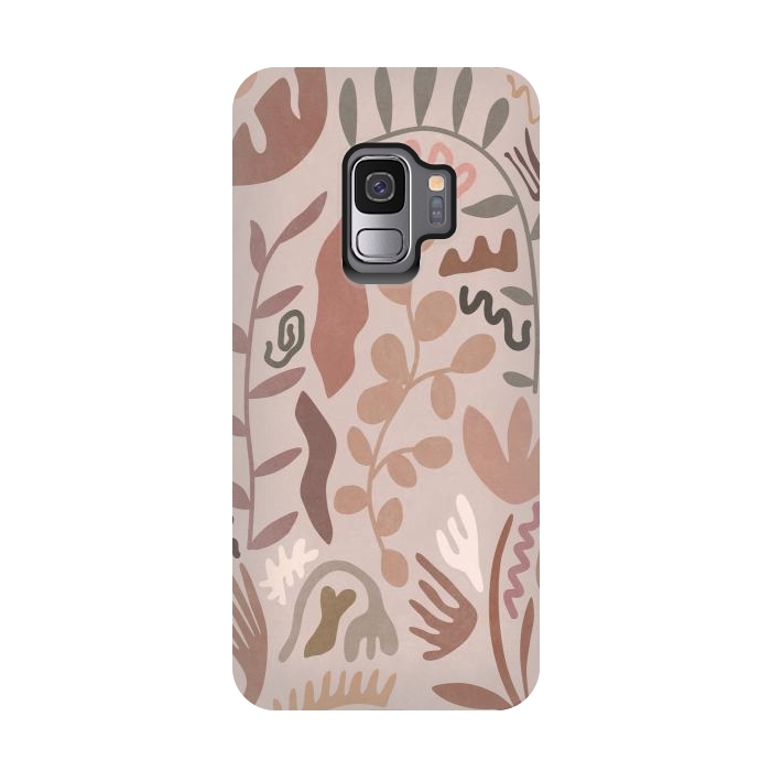 Galaxy S9 StrongFit Blush Flora III by amini54