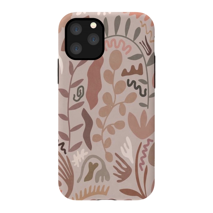 iPhone 11 Pro StrongFit Blush Flora III by amini54