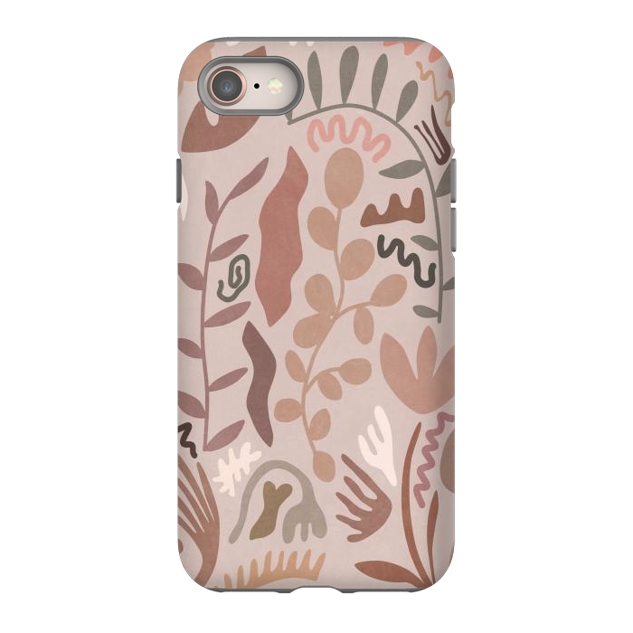iPhone SE StrongFit Blush Flora III by amini54