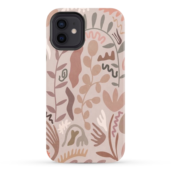 iPhone 12 StrongFit Blush Flora III by amini54