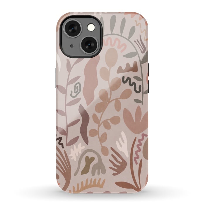 iPhone 13 StrongFit Blush Flora III by amini54