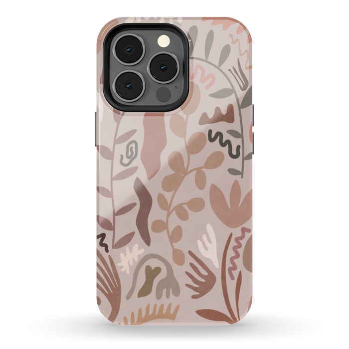 iPhone 13 pro StrongFit Blush Flora III by amini54