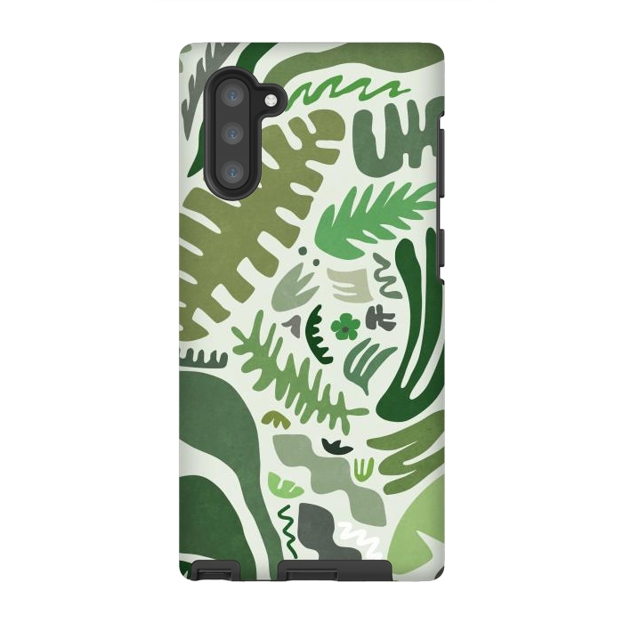 Galaxy Note 10 StrongFit Green Garden by amini54