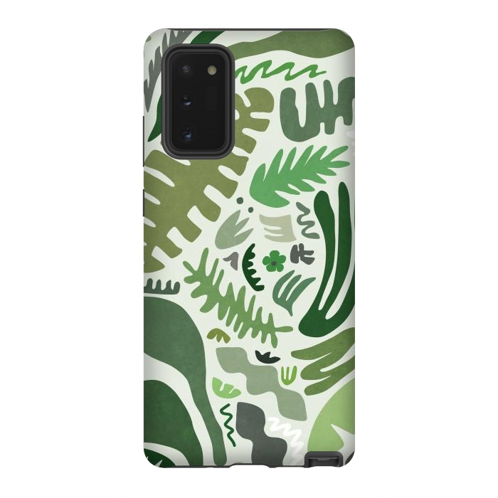 Galaxy Note 20 StrongFit Green Garden by amini54