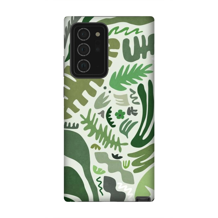 Galaxy Note 20 Ultra StrongFit Green Garden by amini54