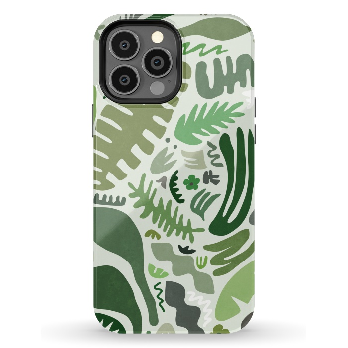 iPhone 13 Pro Max StrongFit Green Garden by amini54