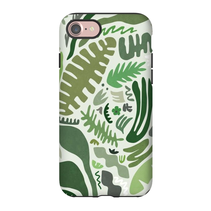 iPhone 7 StrongFit Green Garden by amini54