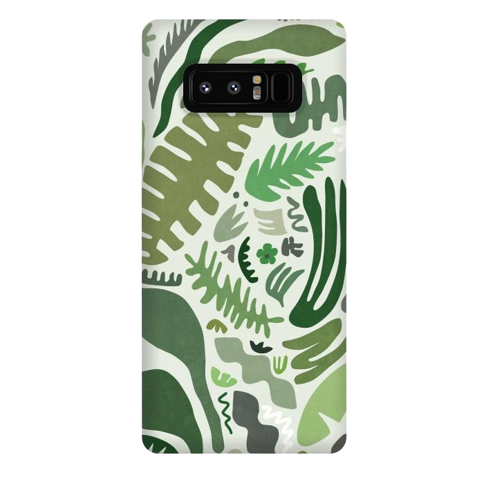 Galaxy Note 8 StrongFit Green Garden by amini54