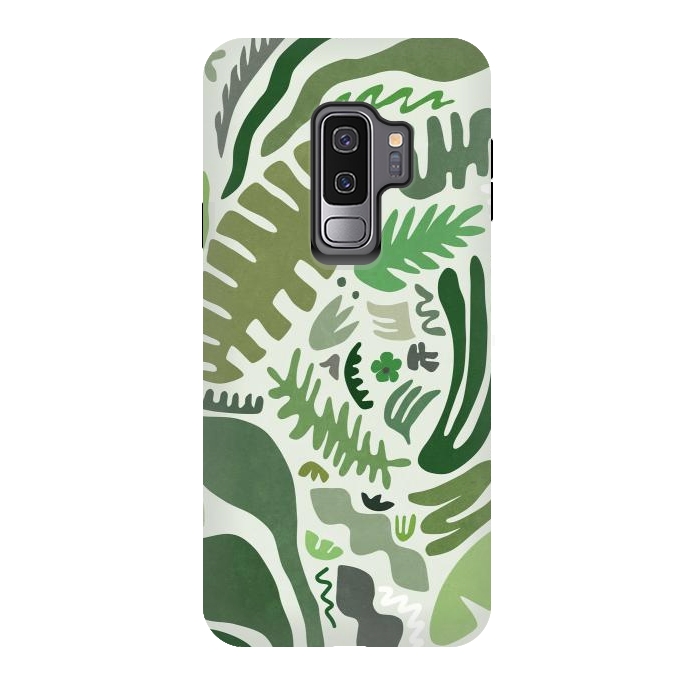 Galaxy S9 plus StrongFit Green Garden by amini54