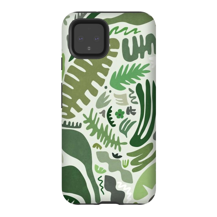 Pixel 4 StrongFit Green Garden by amini54
