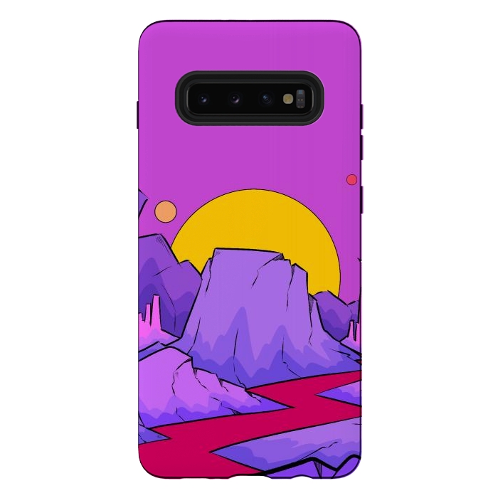 Galaxy S10 plus StrongFit Red river of Venus by Steve Wade (Swade)