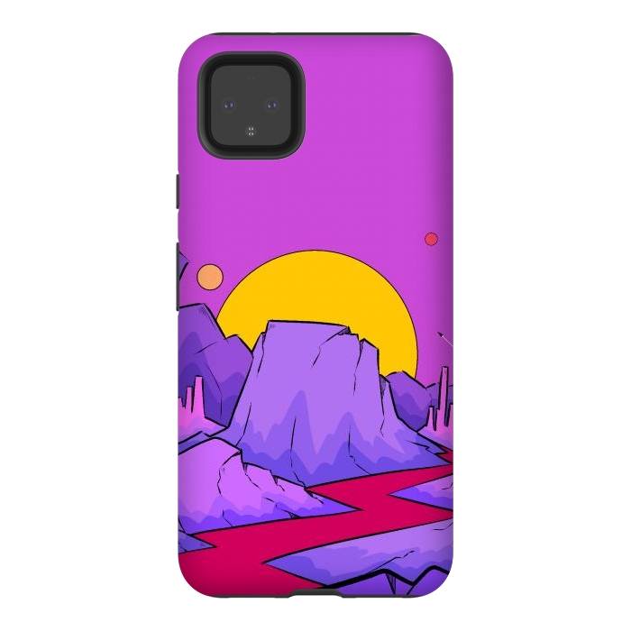 Pixel 4XL StrongFit Red river of Venus by Steve Wade (Swade)