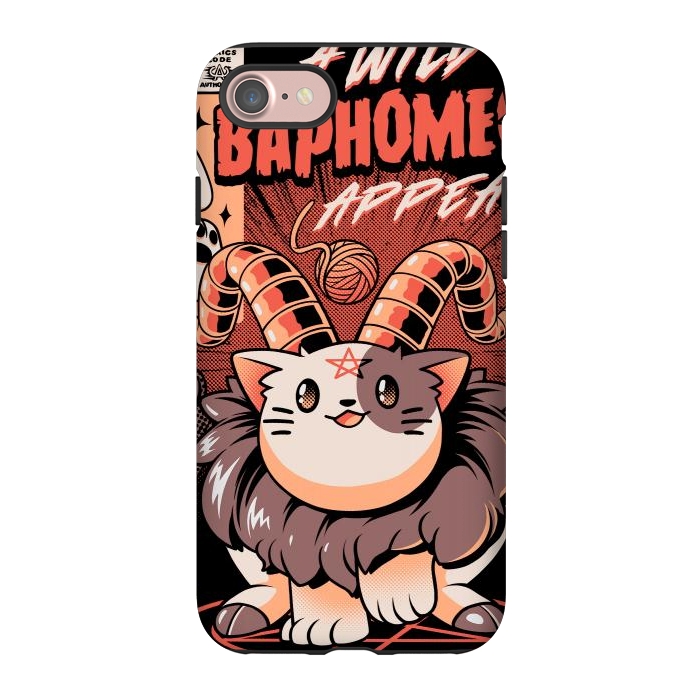 iPhone 7 StrongFit Baphomeow by Ilustrata