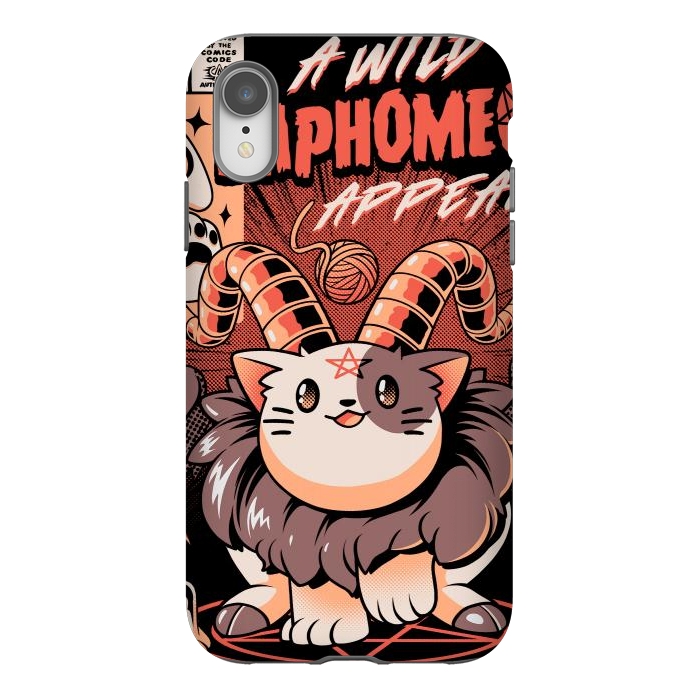 iPhone Xr StrongFit Baphomeow by Ilustrata