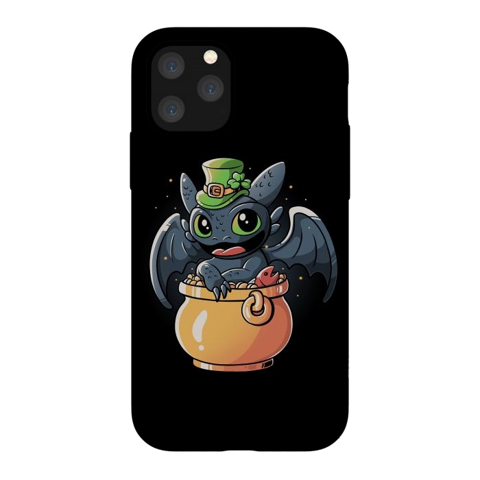 iPhone 11 Pro StrongFit Irish Dragon by eduely