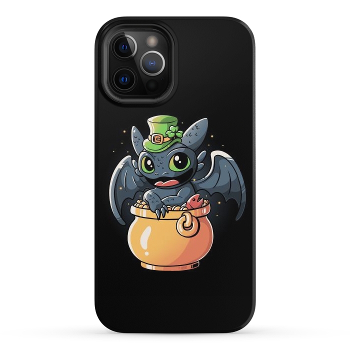iPhone 12 Pro StrongFit Irish Dragon by eduely