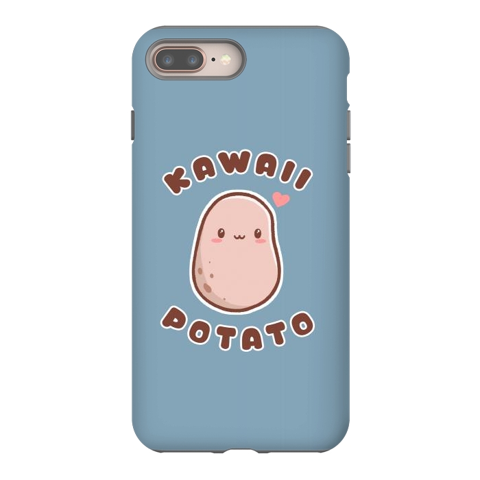 iPhone 7 plus StrongFit Kawaii Potato by eduely