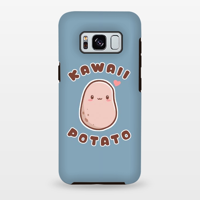 Galaxy S8 plus StrongFit Kawaii Potato by eduely