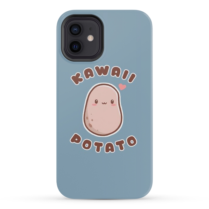 iPhone 12 mini StrongFit Kawaii Potato by eduely
