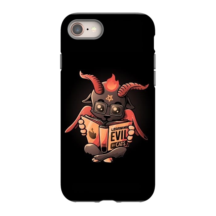 iPhone 8 StrongFit Learning Evil  by eduely
