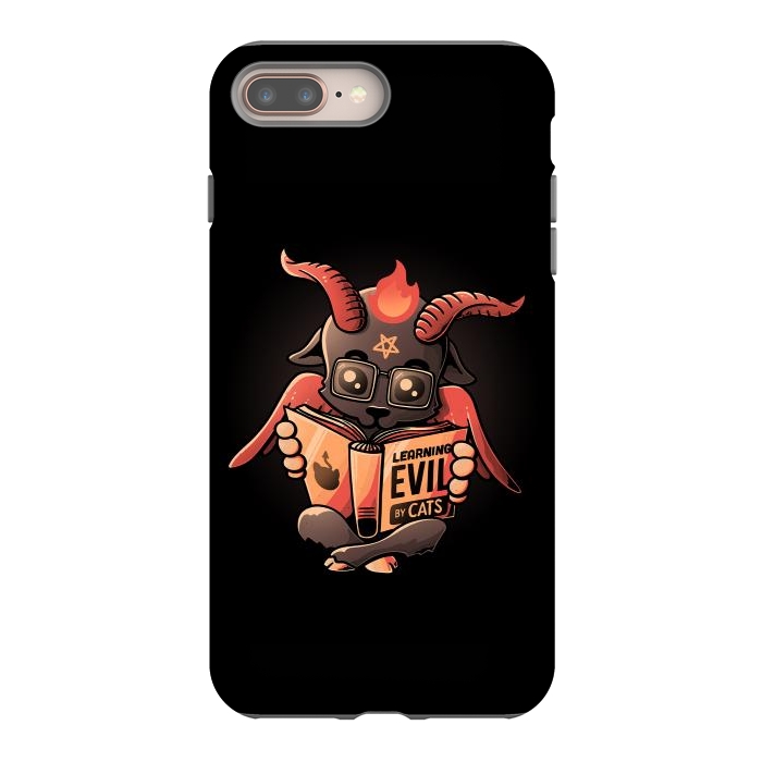 iPhone 8 plus StrongFit Learning Evil  by eduely