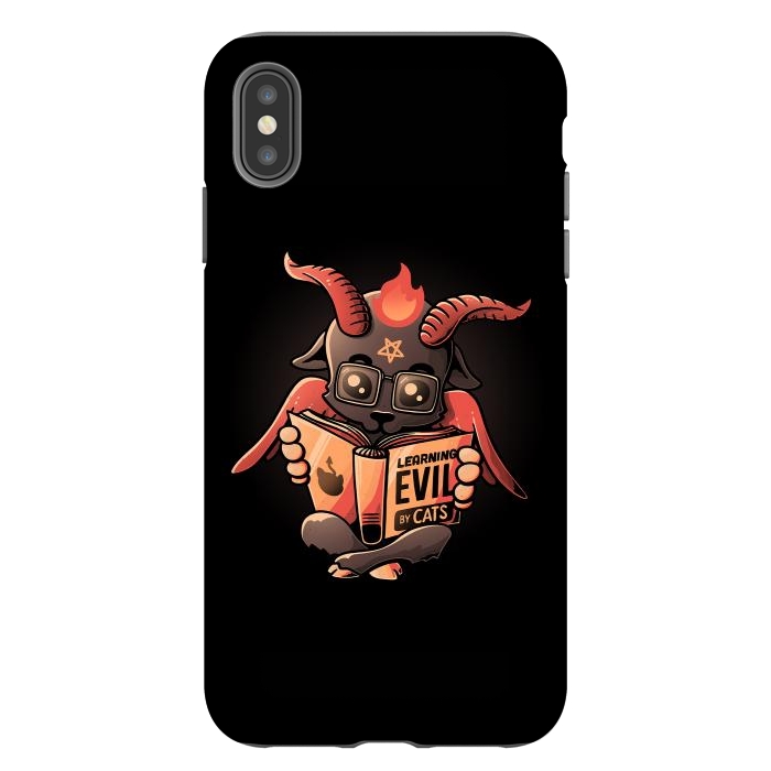 iPhone Xs Max StrongFit Learning Evil  by eduely