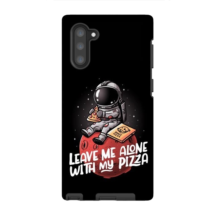 Galaxy Note 10 StrongFit Leave Me Alone With My Pizza by eduely