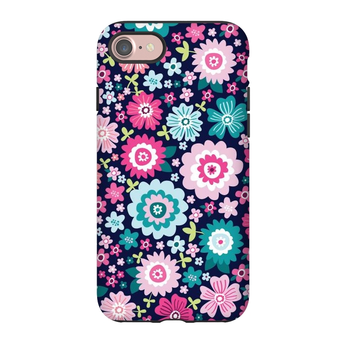 iPhone 7 StrongFit Cute pattern in colorful flower  by ArtsCase