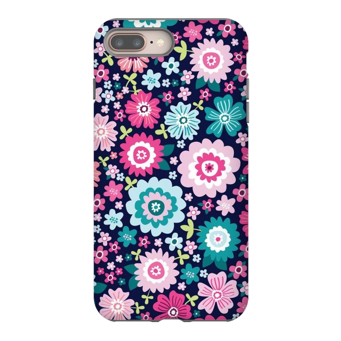 iPhone 7 plus StrongFit Cute pattern in colorful flower  by ArtsCase