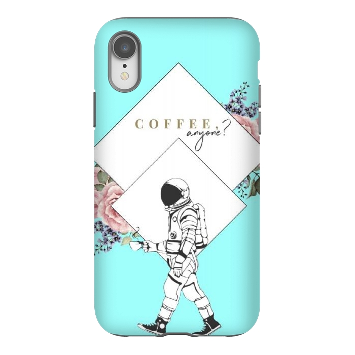 iPhone Xr StrongFit Coffee anyone by CAS