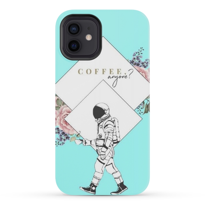 iPhone 12 mini StrongFit Coffee anyone by CAS