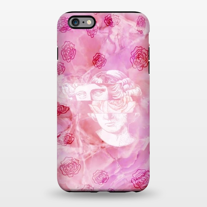 iPhone 6/6s plus StrongFit Pink marble aesthetic by CAS