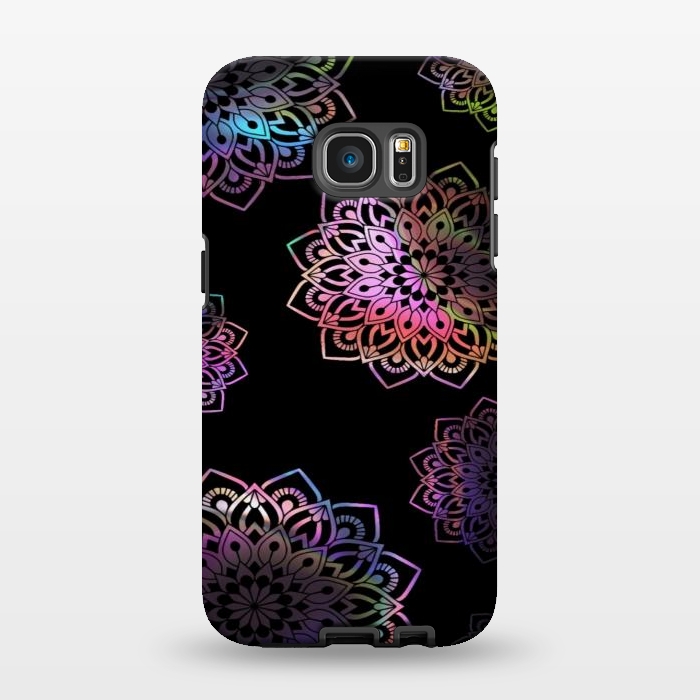 Galaxy S7 EDGE StrongFit Mandala aesthetic by CAS
