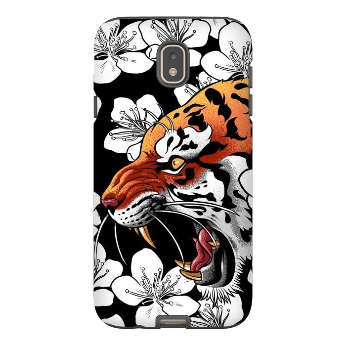 Galaxy J7 StrongFit Flowers Tiger by Alberto