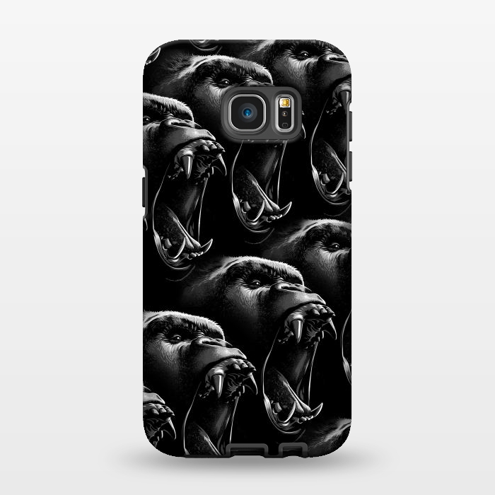 Galaxy S7 EDGE StrongFit gorilla pattern by Alberto