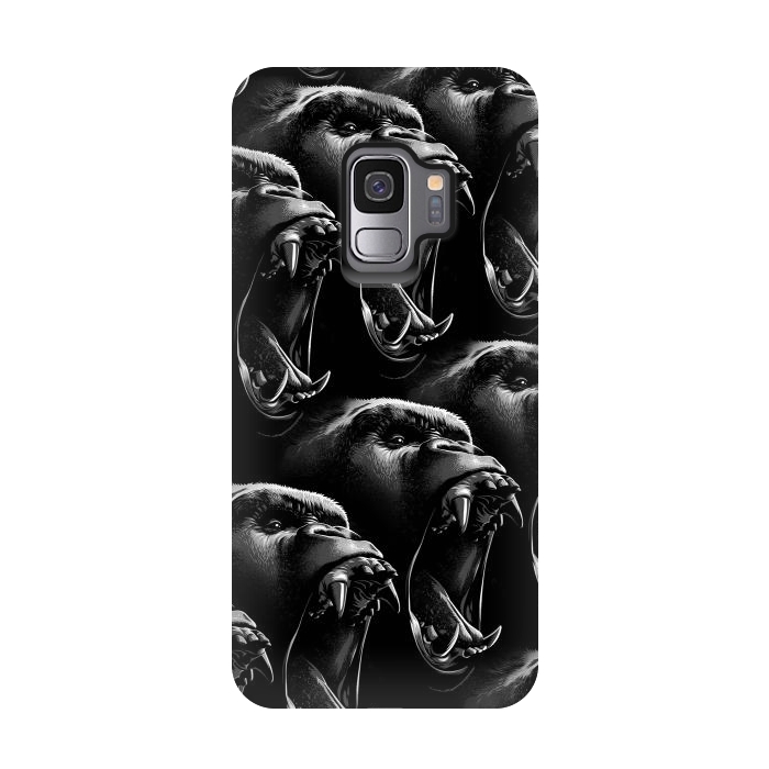 Galaxy S9 StrongFit gorilla pattern by Alberto