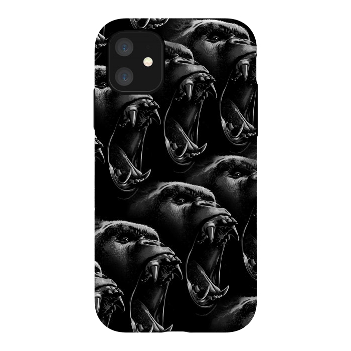 iPhone 11 StrongFit gorilla pattern by Alberto