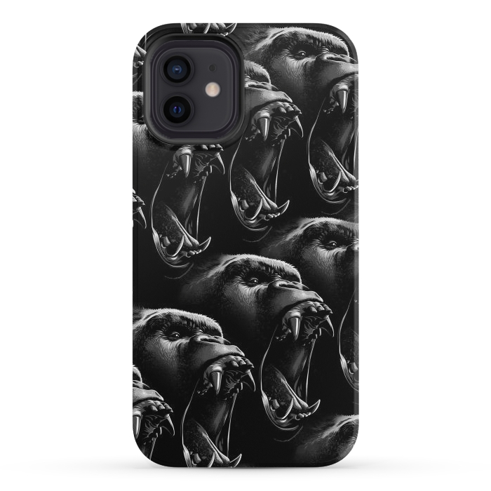 iPhone 12 mini StrongFit gorilla pattern by Alberto