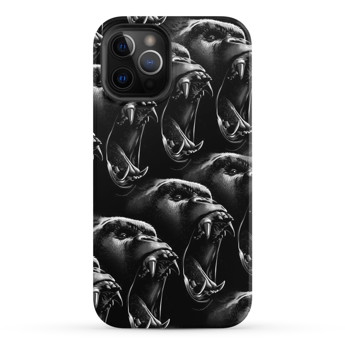 iPhone 12 Pro StrongFit gorilla pattern by Alberto