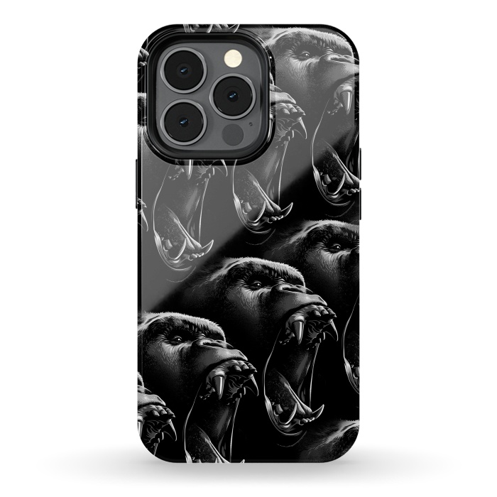 iPhone 13 pro StrongFit gorilla pattern by Alberto