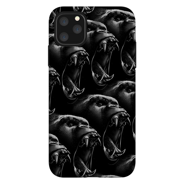 iPhone 11 Pro Max StrongFit gorilla pattern by Alberto
