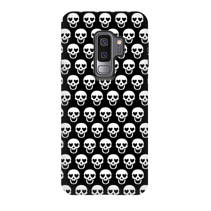 Galaxy S9 plus StrongFit Love skulls by Alberto
