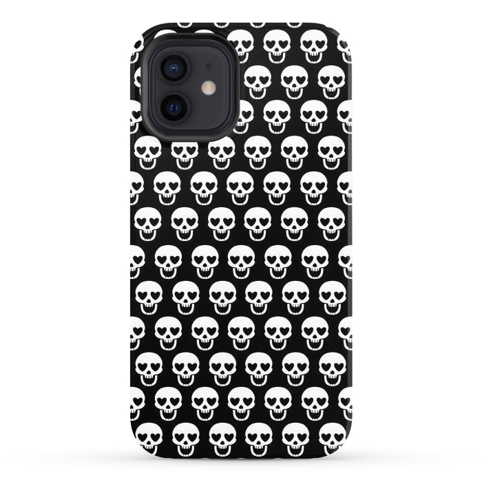 iPhone 12 StrongFit Love skulls por Alberto