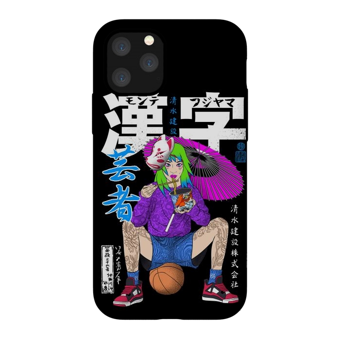 iPhone 11 Pro StrongFit Ramen Basketball by Alberto