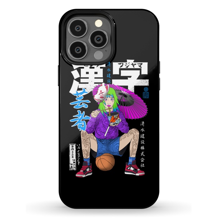 iPhone 13 Pro Max StrongFit Ramen Basketball by Alberto