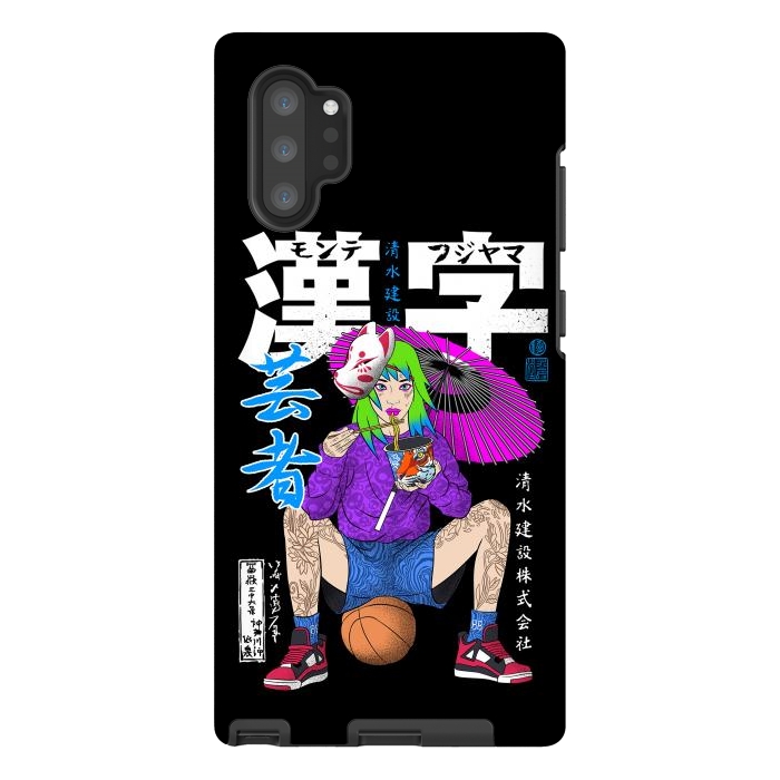 Galaxy Note 10 plus StrongFit Ramen Basketball by Alberto
